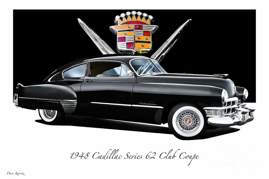 1948 Cadillac Series 62 Club Coupe #3 Photograph by Dave Koontz