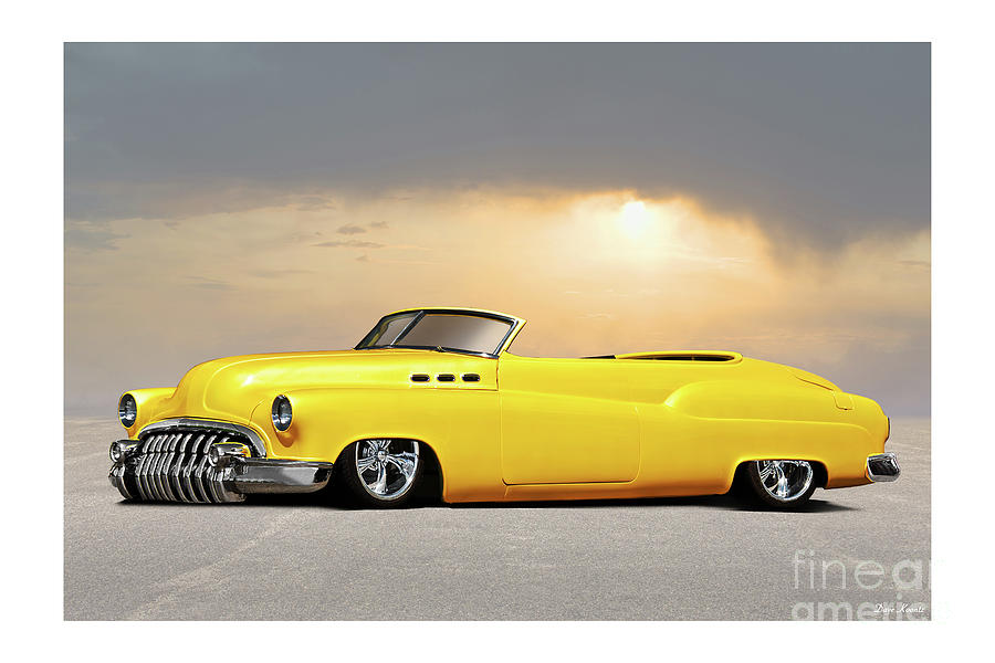 1950 Buick Special Custom Convertible #3 Photograph by Dave Koontz