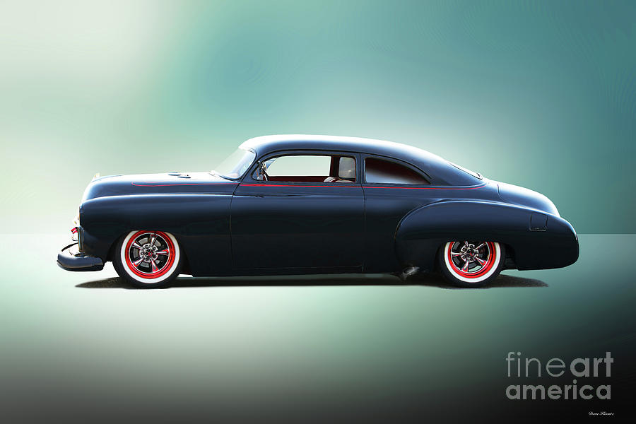 1951 Chevrolet Custom Coupe #3 Photograph by Dave Koontz