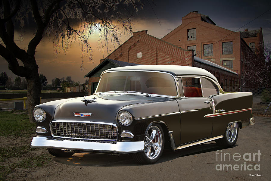 1955 Chevrolet Bel Air #3 Photograph by Dave Koontz