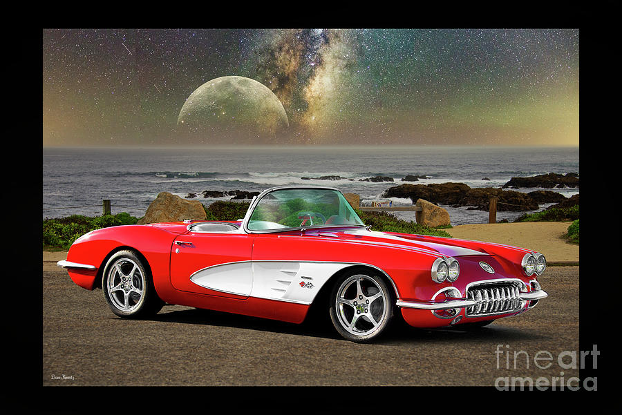 1959 Corvette Fuel Injected Convertible #3 Photograph by Dave Koontz