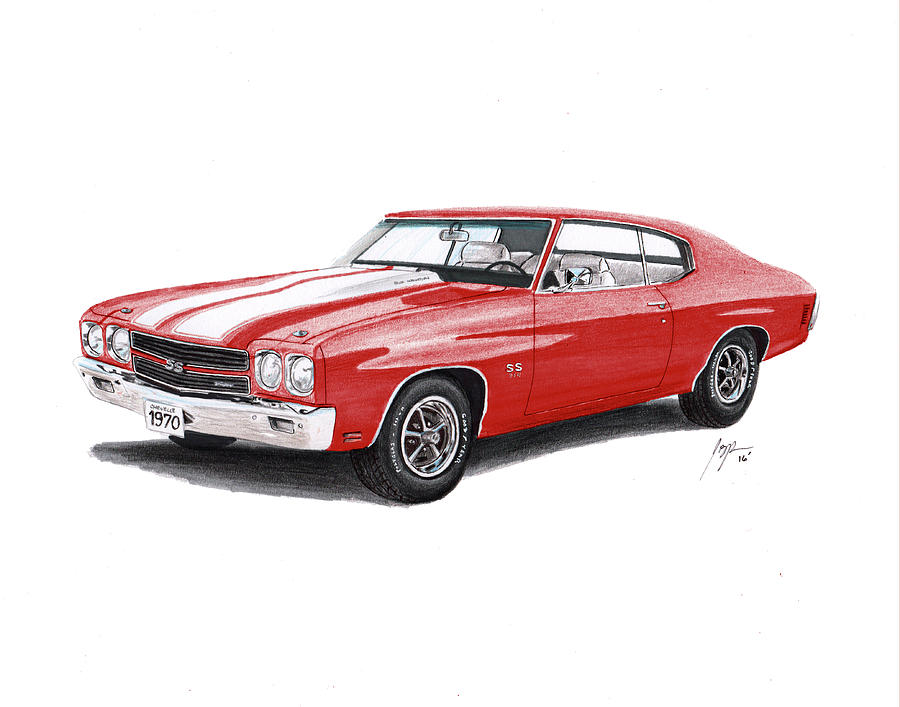 How To Draw A 1970 Chevelle