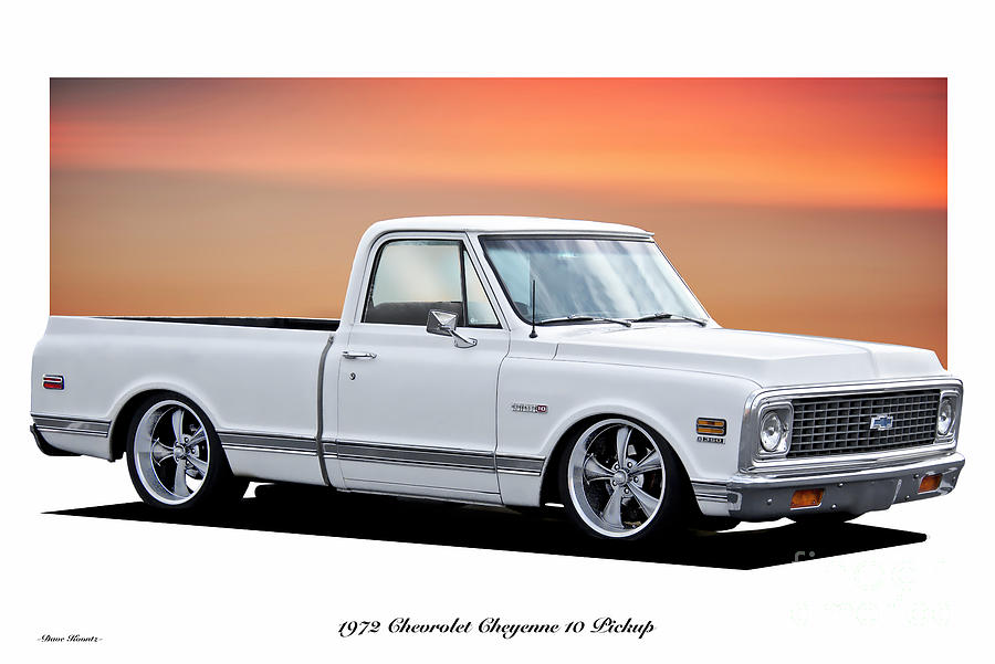 1972 Chevrolet Cheyenne 10 Pickup Photograph by Dave Koontz | Fine Art ...