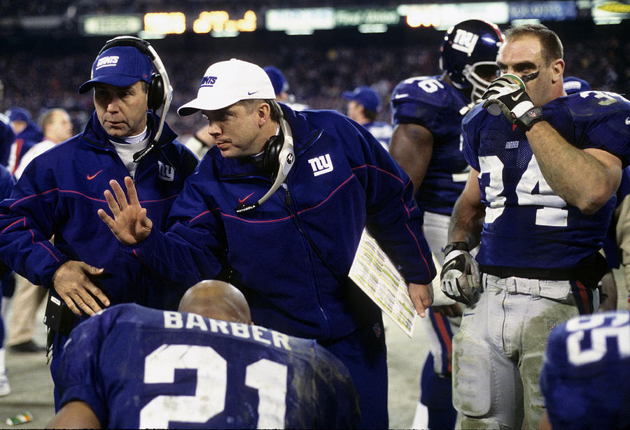 2000 NFC Divisional Playoff Game - Philadelphia Eagles vs New York Giants - January 7, 2001 #3 Photograph by Al Pereira