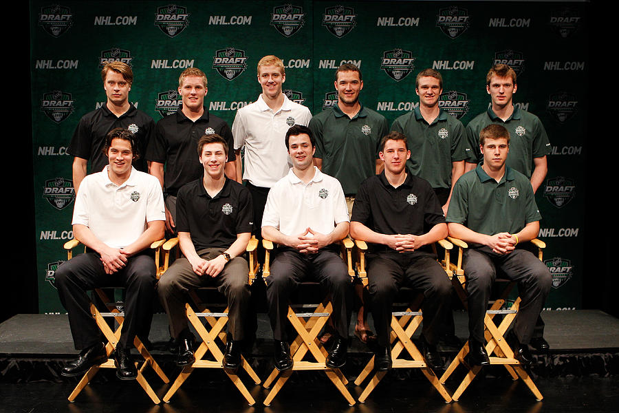 2011 NHL Entry Draft - Top Prospects Media Availability #3 Photograph by Bruce Kluckhohn