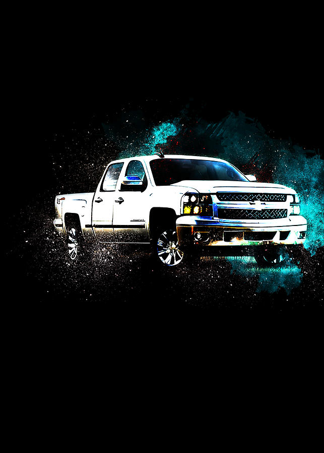 2013 Chevrolet Silverado High Country Crew Cab Chevrolet Digital Art By Edgar Dorice Fine Art 6733