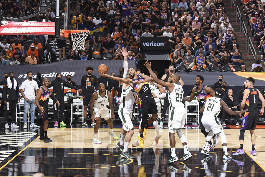 2021 NBA Finals - Milwaukee Bucks v Phoenix Suns Photograph by Andrew D. Bernstein