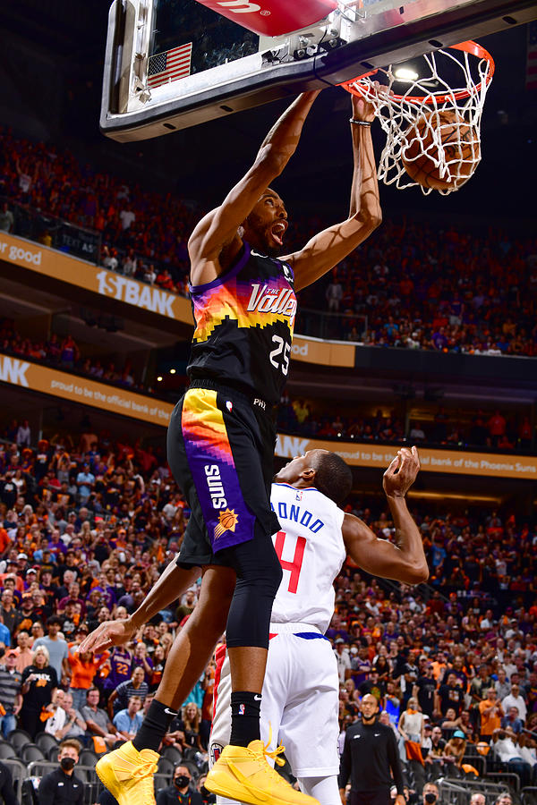 2021 NBA Playoffs - LA Clippers v Phoenix Suns #3 Photograph by Barry Gossage