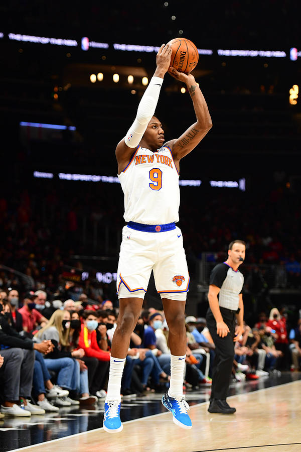 2021 NBA Playoffs - New York Knicks v Atlanta Hawks Photograph by Scott Cunningham