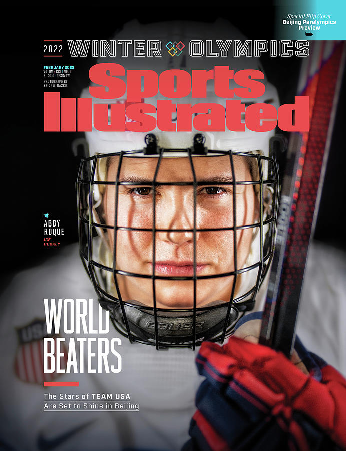 Portrait Photograph - 2022 Winter Olympics Preview Issue Cover #3 by Sports Illustrated