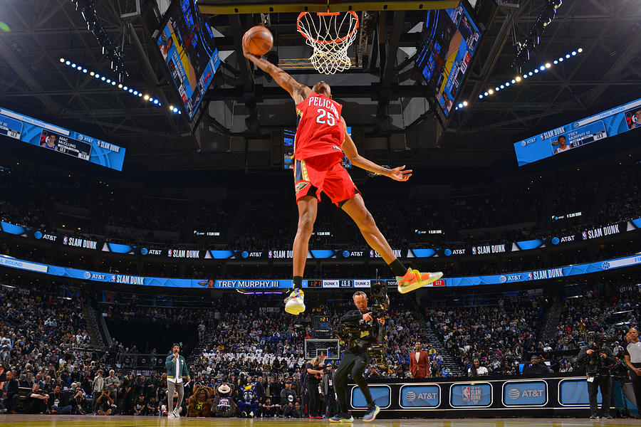 2023 NBA All-Star - AT&T Slam Dunk Contest Photograph by Jesse D. Garrabrant