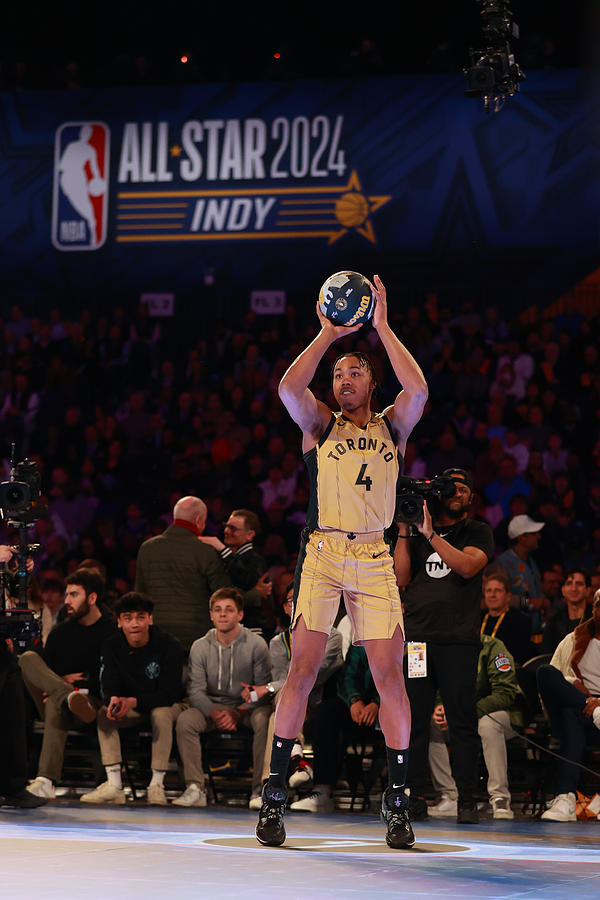 2024 NBA All Star - KIA Skills Challenge #3 Photograph by Nathaniel S. Butler