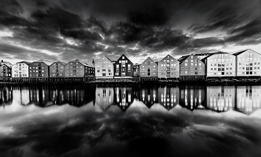 Spring Photograph - Absolutely beautiful sunset in Trondheim #3 by Aziz Nasuti