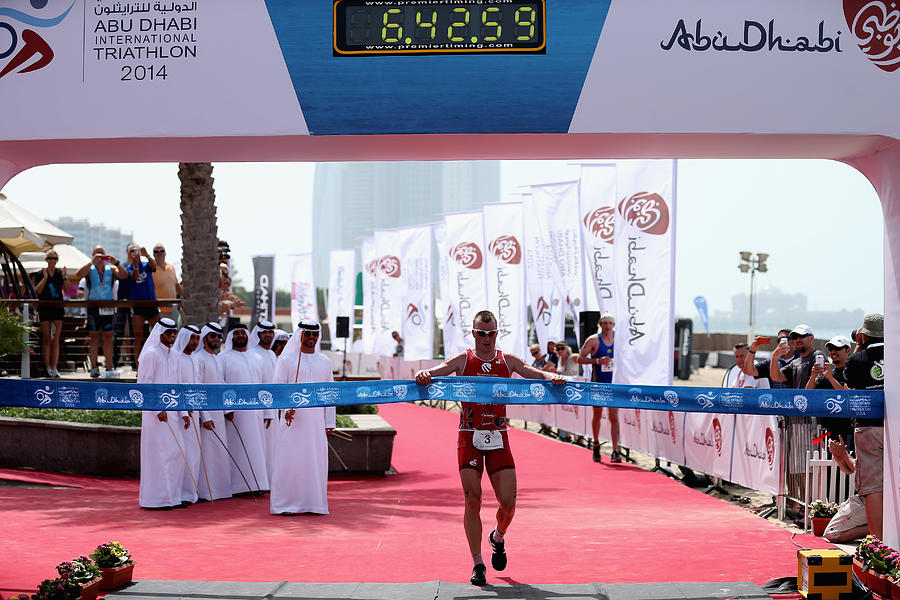Abu Dhabi Triathlon #3 Photograph by Warren Little