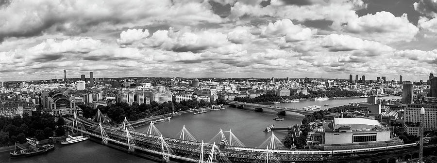 Aerial view of a city, London, England #3 Photograph by Panoramic Images