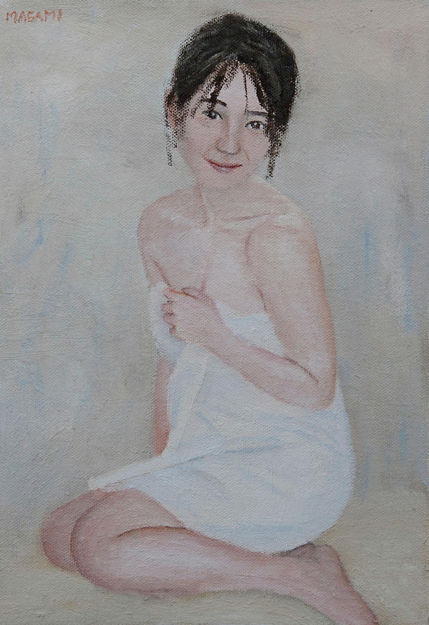 After Bath #3 Painting by Masami IIDA