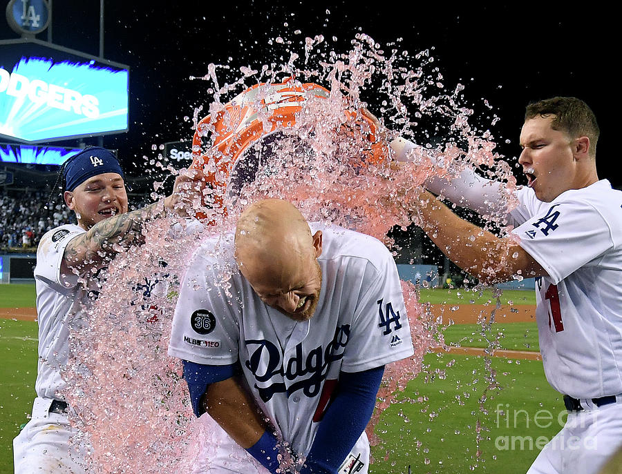 Alex Verdugo and Joc Pederson Photograph by Harry How Alex Verdugo and Joc Pederson Photograph by Harry How
