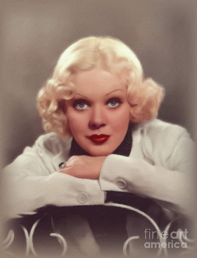 Alice Faye Movie Legend Painting By John Springfield Fine Art America