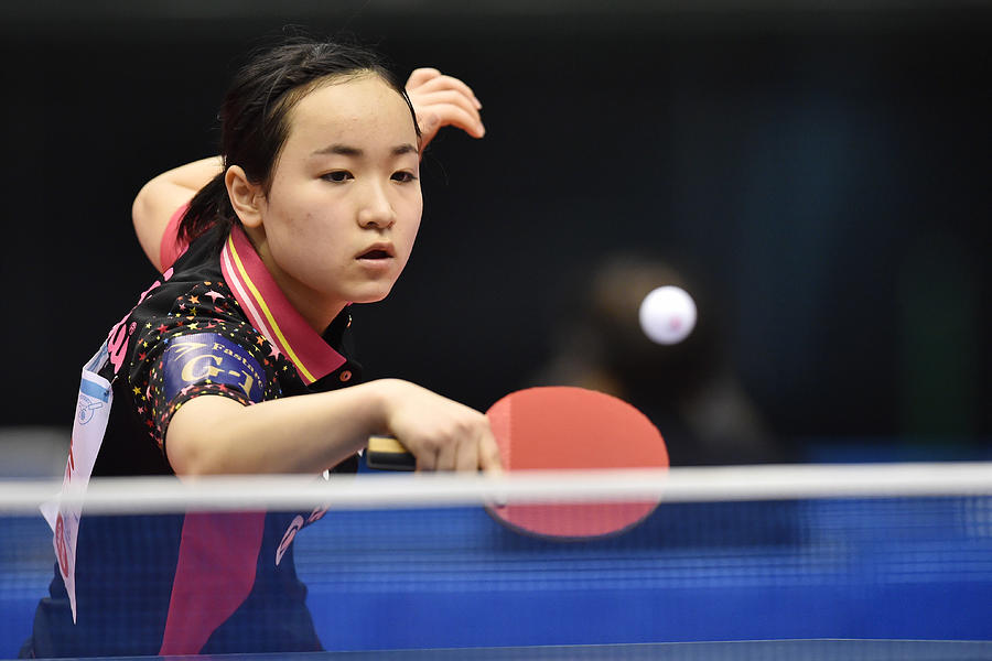 All Japan Table Tennis Championships - Day 4 #3 Photograph by Atsushi Tomura