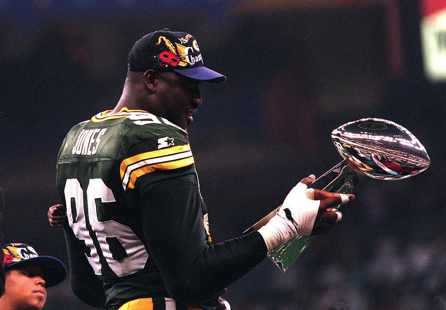 American Football: Xxxi Super Bowl/green Bay Pakers #3 Photograph by Lutz Bongarts