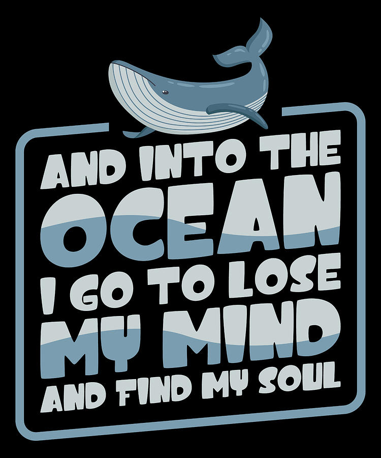 Scuba Diving Digital Art - And Into The Ocean Scuba Diver Marine Life Diving #3 by Toms Tee Store