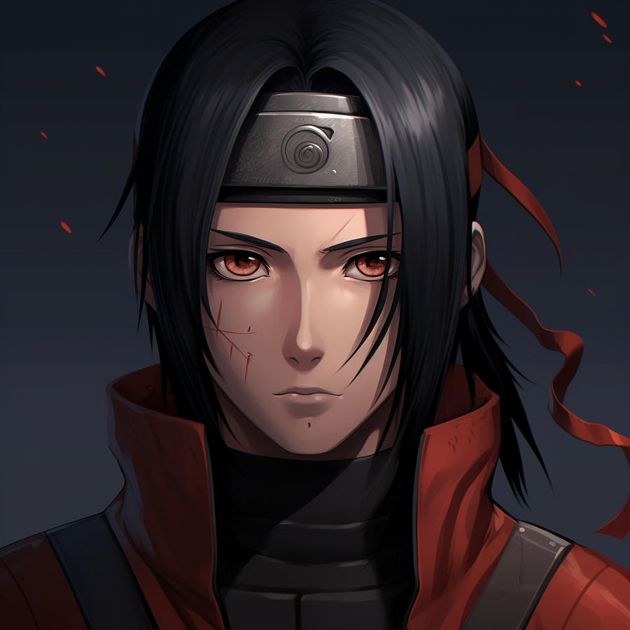 Anime-Itachi Digital Art by Ganesh - Fine Art America