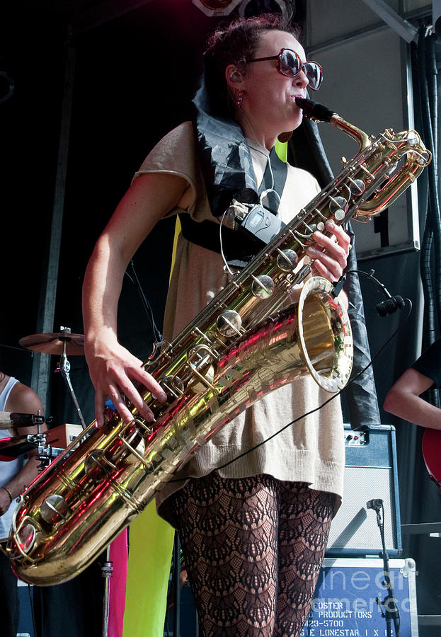 Annakalmia Traver with Rubblebucket at Gathering of the Vibes ...