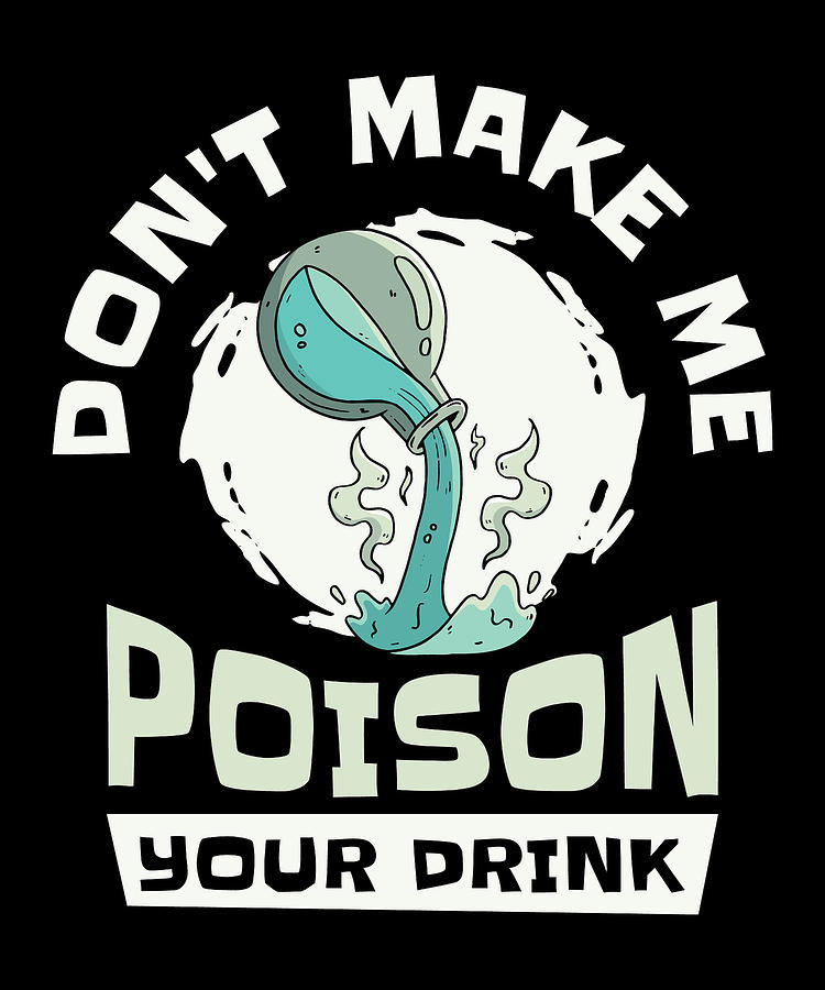 Aqua Tofana Skull Poison Crime Fan Drink Poison Bottle Digital Art by ...