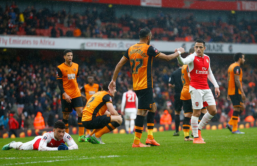 Arsenal v Hull City - The Emirates FA Cup Fifth Round #3 Photograph by Julian Finney
