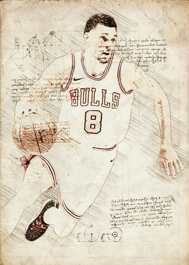 Art Zachary Lavine Zacharylavine Zachary Lavine Chicago Bulls Player