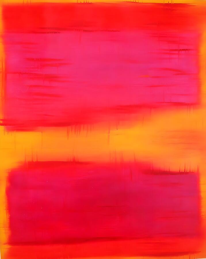 Abstract Painting - Artwork By Mark Rothko, Expressionism, Colors #3 by Mark Rothko
