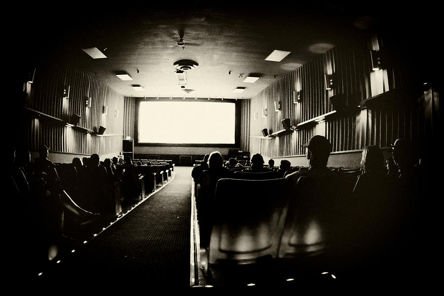 At the movies #3 Photograph by Instants