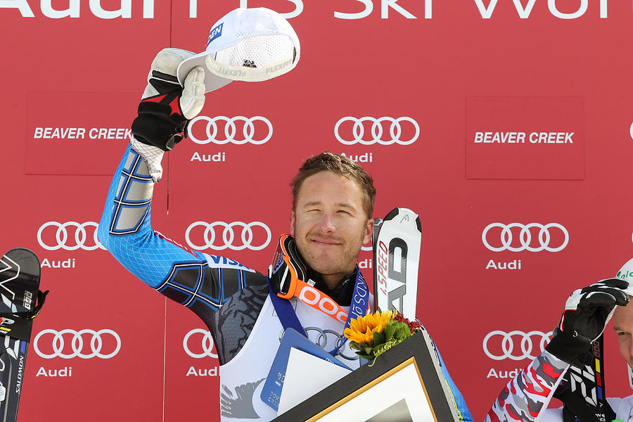 Audi FIS World Cup - Mens Downhill #3 Photograph by Francis Bompard/Agence Zoom