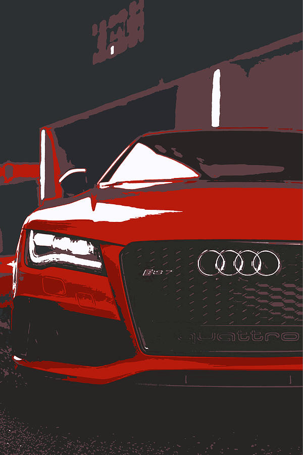 Audi RS Quattro #3 Digital Art by Thespeedart Audi RS Quattro #3 Digital Art by Thespeedart