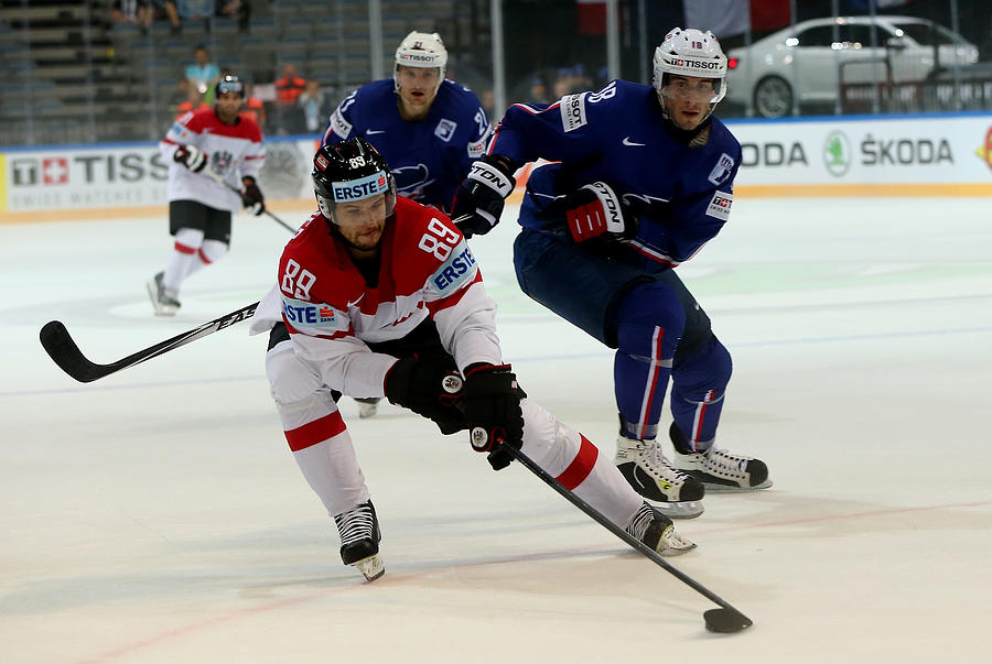 Austria v France - 2015 IIHF Ice Hockey World Championship #3 Photograph by Martin Rose