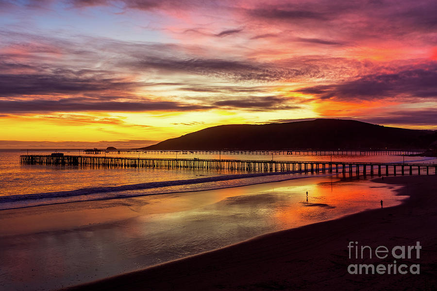 Avila Beach Sunset #3 Photograph by Mimi Ditchie