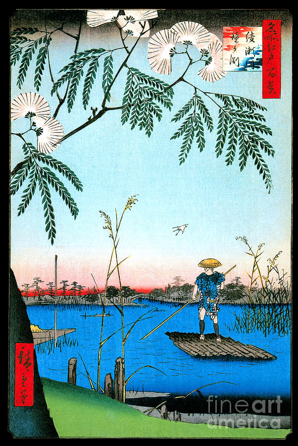 Ayase River And Kanegafuchi Painting