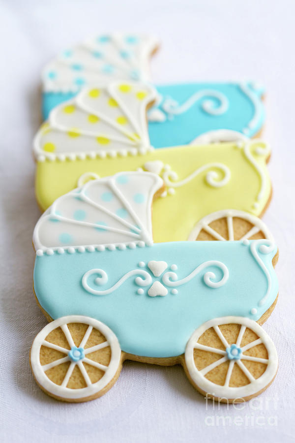 Cookie Photograph - Baby shower cookies #3 by Ruth Black