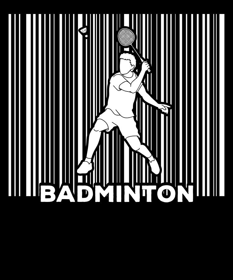 Badminton Racket Funny Badminton Player Digital Art By Mercoat Ug