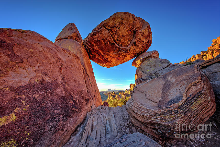 Balanced Rock #1 Photograph by Charles Dobbs
