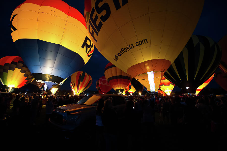 Balloon Fest #5 Photograph by Doug Wittrock