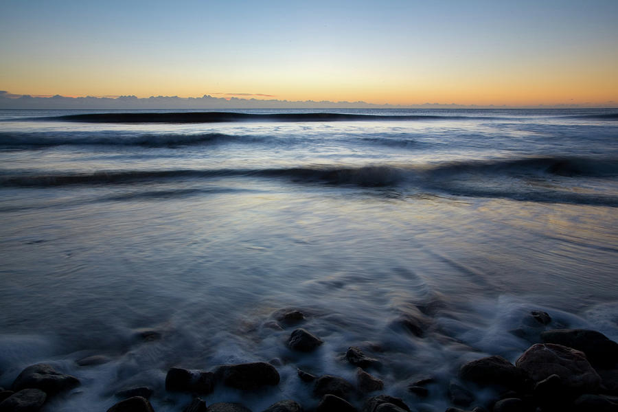 Ballynaclash beach at dawn #3 Photograph by Ian Middleton
