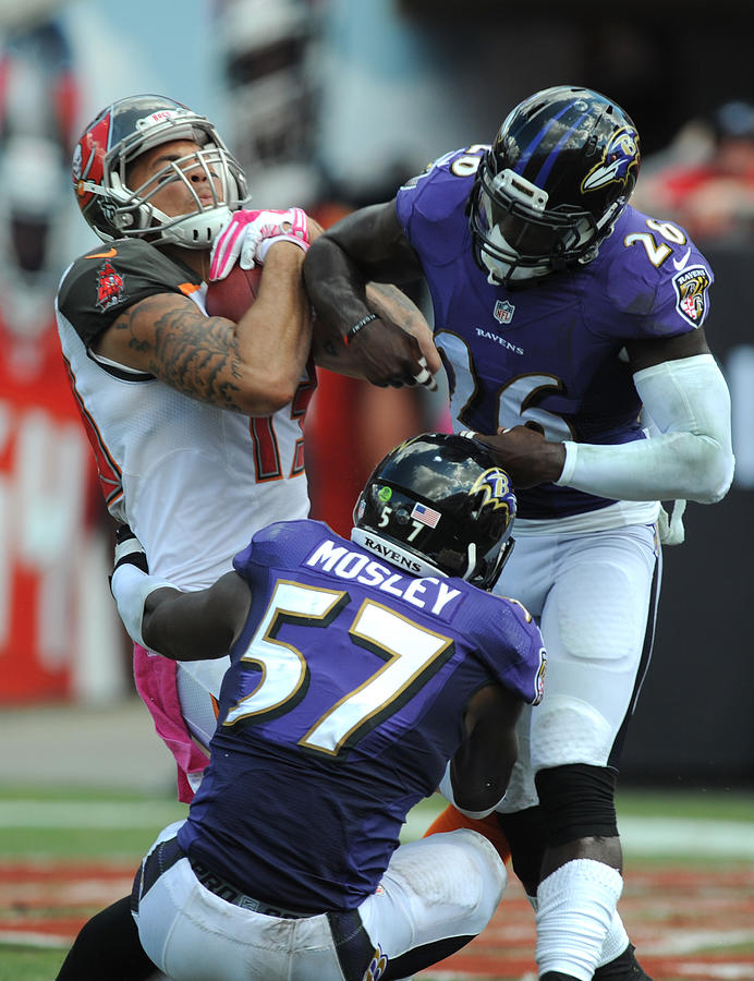 Baltimore Ravens v Tampa Bay Buccaneers #3 Photograph by Cliff McBride