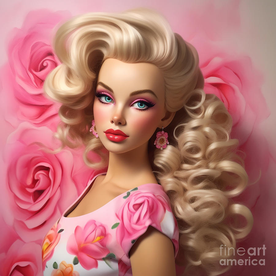 Barbie Digital Art by Lori Stewart - Fine Art America