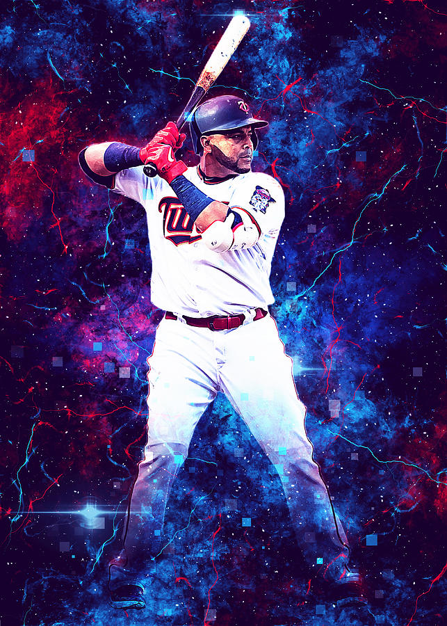 Baseball Minnesota Twins Nelsoncruz Nelson Cruz Nelson Cruz Minnesota Twins  Minnesotatwins Nelsonra Digital Art by Wrenn Huber - Pixels