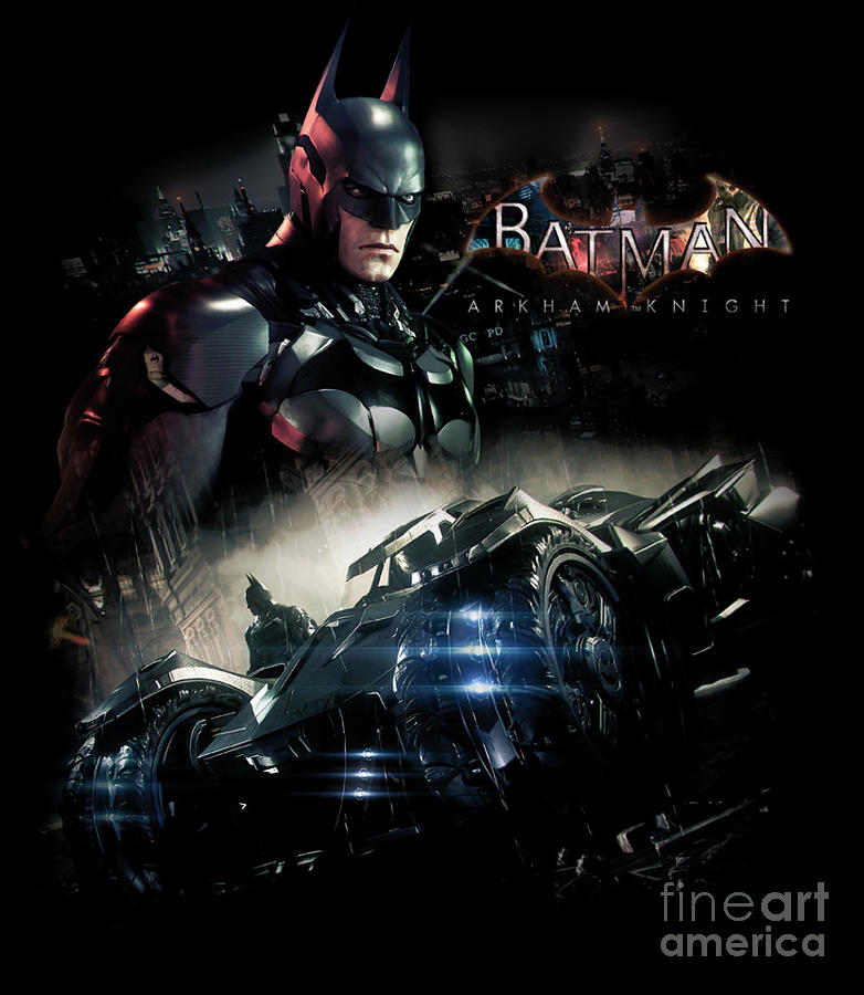 Batman Arkham City Digital Art by Narin Carlsson - Pixels