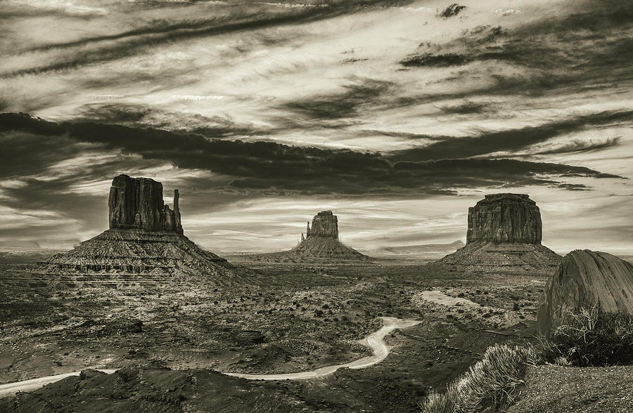 Mountain Photograph - Beautiful Monument Valley #3 by Mountain Dreams