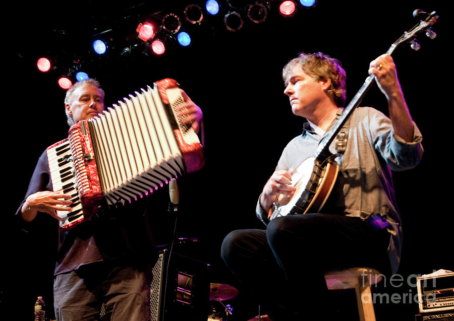 Bela Fleck and Bruce Hornsby #3 Photograph by David Oppenheimer