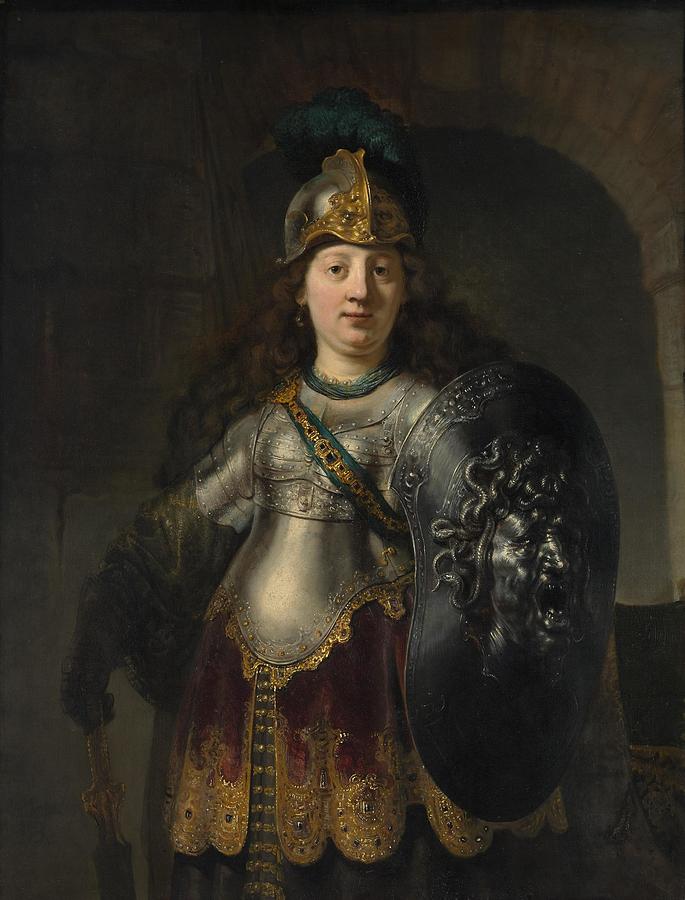 Bellona #3 Painting by Rembrandt