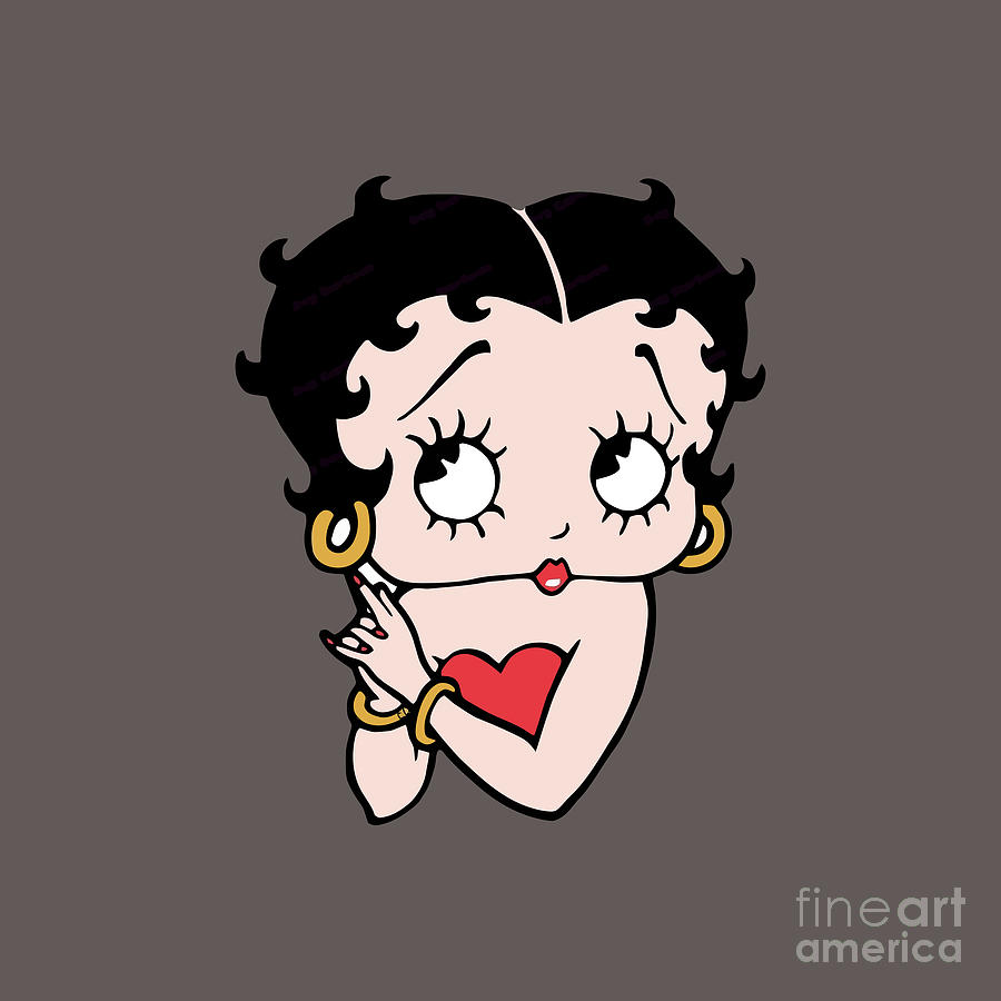 Betty Boop Drawing by Umi Riyanti | Fine Art America